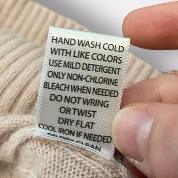 Anthropologie Aphorism Angora‎ Rabbit Hair Cable Knit Sweater Size S - Picture 8 of 8